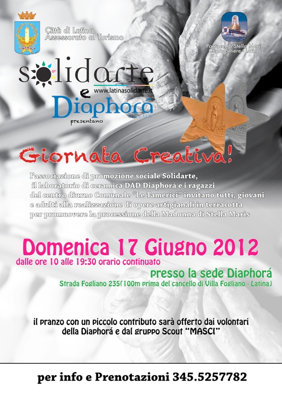 giornata creativa 17 giugno 2012 alla Diaphorà