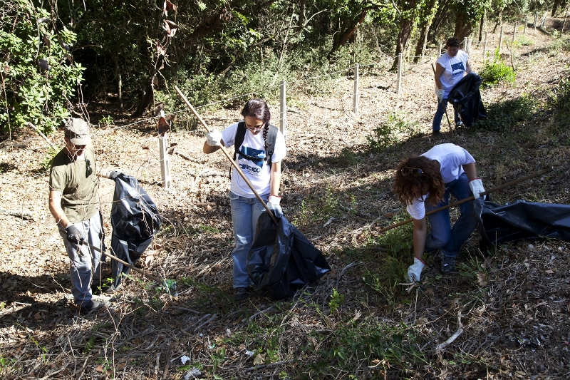 pulizia parco circeo